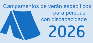 Campamentos de verán específicos para persoas con discapacidade - 2026
