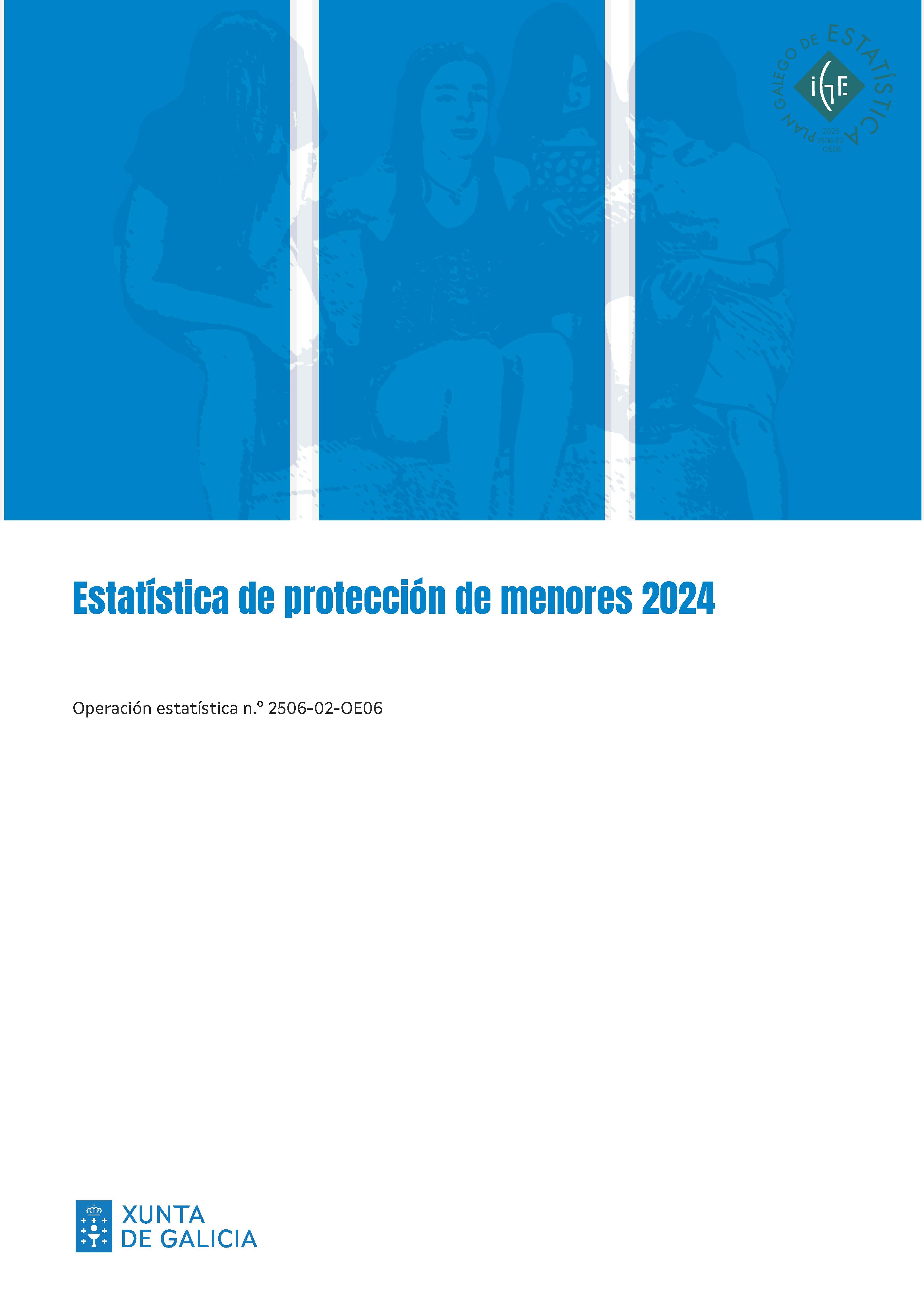 Estatística de protección de menores 2024